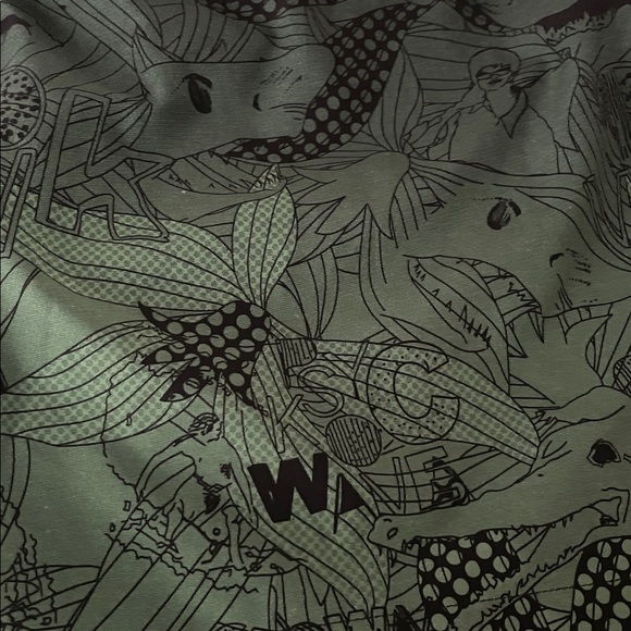 Men’s Green Swim Shorts, 2XL, Lined with pockets, NWOT - Picture 3 of 3